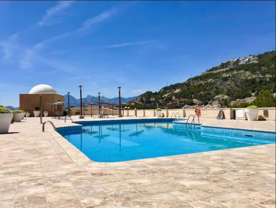 Altea la Vieja Pueblo Mascarat Con Vista Al Mar 아파트 외부 사진