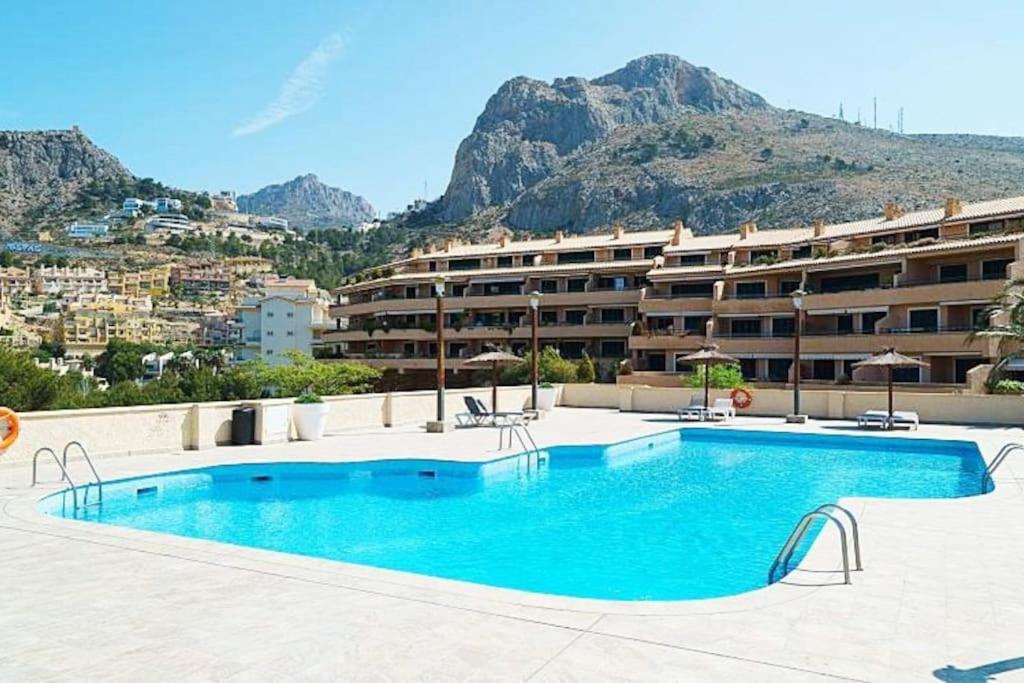 Altea la Vieja Pueblo Mascarat Con Vista Al Mar 아파트 외부 사진