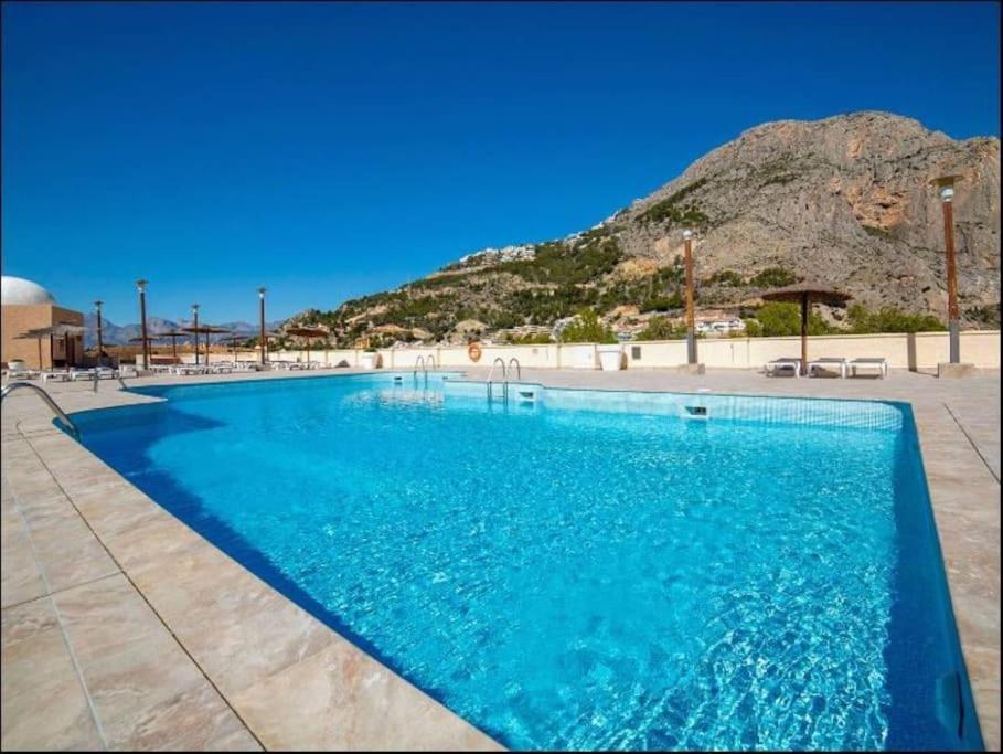 Altea la Vieja Pueblo Mascarat Con Vista Al Mar 아파트 외부 사진